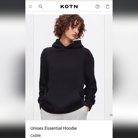 KOTN unisex hoodie - Picture 1 of 5
